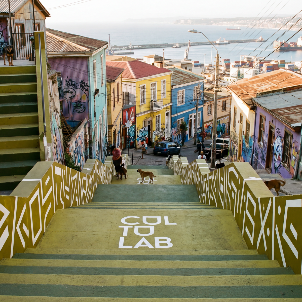 Arte urbano accesible en Valparaíso
